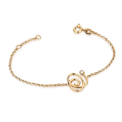 Pulseira ouro amarelo 18k